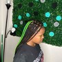 Smedium  knotless Individual Braids