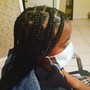 Kid's under 10 box braids/ knotless