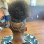 Kid’s Cut braids/afro