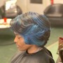 Permanent Color, relaxer touch up