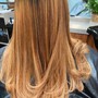 Hair color Root Touch Up all over