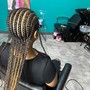 Feed in braids + sew in