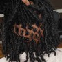 Two Strand Starter Locs for Arm pit to Mid back lengths