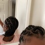 2-4 Feed In. Braids