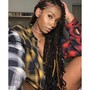 Natural Hair Box Braids