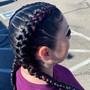 10-12+ Kid's Braids with Beads