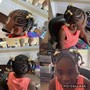 Kids plaits Braids