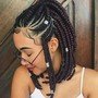 Boho knotless Braids/ Goddess braid