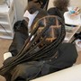 Medium Knotless braids