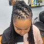 Crown/Goddess Cornrows