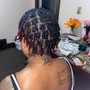 Loc color (full head) lifted