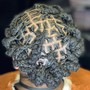 Bantu Knots natural hair