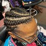 Medium Knotless Braids