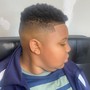 Young men cut