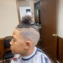 Young men cut