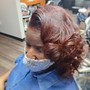 Foil Highlights short hair