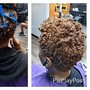 Foil Highlights short hair