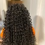 human body weave Bundle weave 12,14, 16 with closure