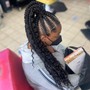 4-6 Stitch Braids ( no extensions)