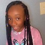 Kid's scalp braids