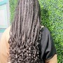 Kid's Braids/ cornrows with hair added