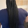 Medium Knotless Braids