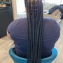 Medium Knotless Braids