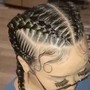 Cornrows 2 feedins