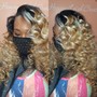 Lace closure sewin