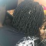 MG’s Two Strand-Twists (shampoo and condition included)