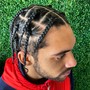 Two Feed-In Cornrows