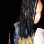 Box braids over locs