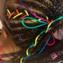 Medium knotless Braids butt