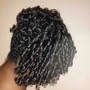 Shampoo/Silk Press (natural hair)