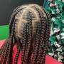 Quick Weave blunt bob (leave out )