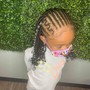 Kids full head Loc Retwist Only