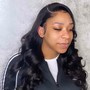 Medium/small knotless Braids