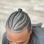 MEN BRAIDS (CORNROWS)