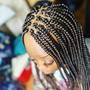 Knotless braids **midback length (LARGE)