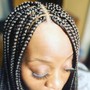 Knotless braids **midback length (LARGE)