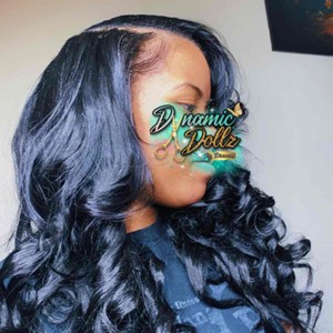 glueless quick weave with closure