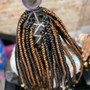 Medium knotless with beads