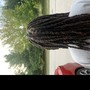 Knotless n box braid