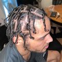 Cornrows (with natural hair)