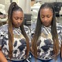 Large Knotless/Box Braid Touch up