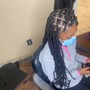 Half Head Loc Retwist/style