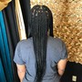 Jumbo Knotless AND Goddess Braids