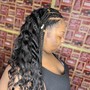 Frontal sew in