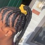 Large lemonade  Braids