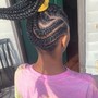 Top Knot ponytail